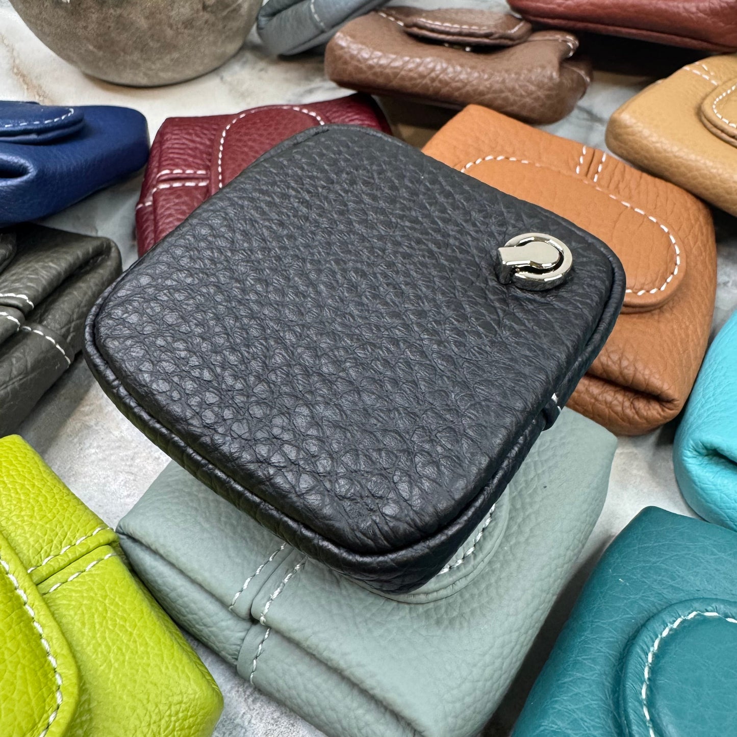 Coin Pouch Wallet - Genuine Leather- PREORDER 12/14-12/17