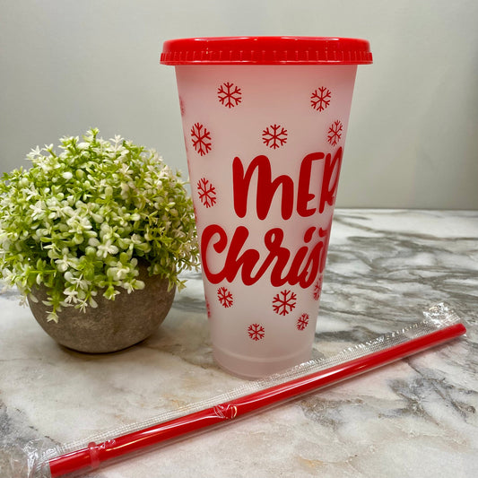 Plastic Tumbler - Christmas - Clear #5